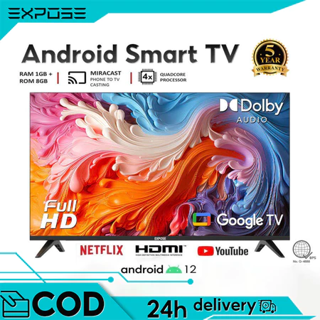 Smart Tv 50 Inch Android 12.0 TV For Flat Screen Led Television Tv Box Digital Analog WIFI/HDMI