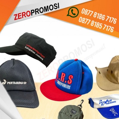 Produksi Aneka Topi Promosi Custom untuk Branding Perusahaan Kamu