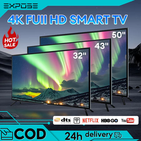 Smart TV 43 inch Smart TV 32 inch TV Android 50 inch LED UHD 4K WIFI Youtube/Google Play Dolby Audio