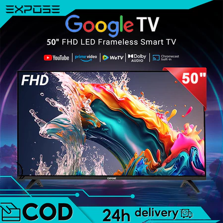 Smart TV 50 Inch EXPOSE 4K UHD Android TV 50 Inch With WiFi/YouTube/Netflix/HDMI LED TV
