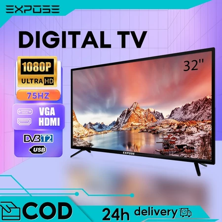 Android TV 32 Inch Smart TV 32 Inch Televisi Digital 32 inch 1080P UHD TV Built-in Dolby Audio