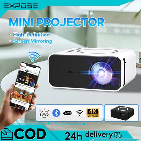 Proyektor mini Proyektor LED Proyektor YT300 portabel LED 1080P Home Theater HDMI mini Proyektor