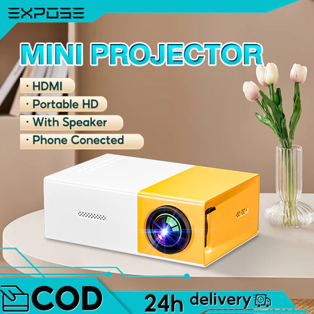 Proyektor Mini Proyektor Mini Portable Home Theater Proyektor Led Mini Proyektor HDMI Set NEW