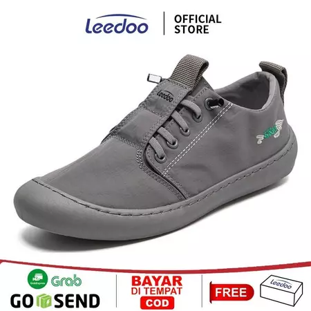 Leedoo Sepatu Casual Pria Sneakers Sport Jogging Running MC102