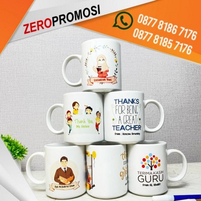 Jual Hadiah Guru Souvenir Mug Hari Guru Custom Grosiran