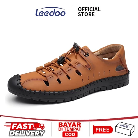 Leedoo Sepatu Pria Seiya Casual Formal Kulit Import Sepatu Pria Formal Sepatu Casual Kerja Kantor Lembut Ringan Nyaman Dan Fleksible