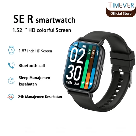 TIMEVER SE R SmartWatch IP68 Waterproof 1.82-inch IPS Screen Bluetooth Call Running Pace Custom Wallpaper Smartwatch