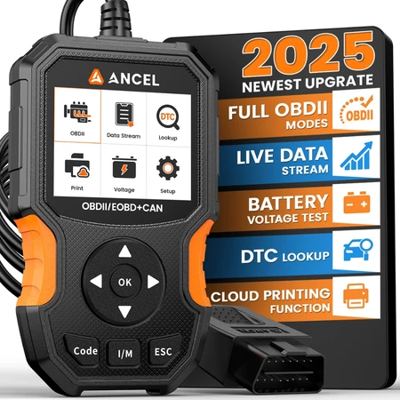 ANCEL AS300 Automotive Basic OBD2 Scanner Fault Code Reader Pembaca dan Penghapus Kesalahan Kode Mesin