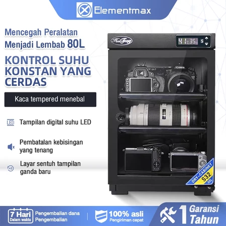 Elementmax Dry box Kamera 80L / Electronic Dry Cabinet 32L Dapat dengan lensa kamera / Camera Mengurangi Cabinet Sterilizer 50L