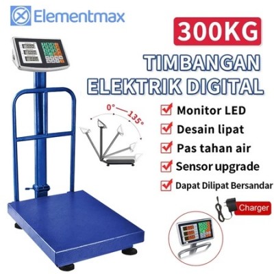 Timbangan Duduk Digital 300KG Digital Computing Scale Timbangan digital/Electronic scale for fruits, meat and vegetables