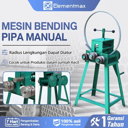 Mesin bending bendera baja crank tangan / pipa bending alat stainless steel / tabung bundar tabung square bundar busur