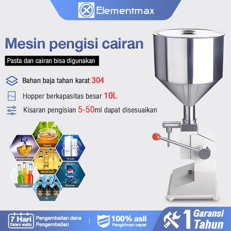 Alat Isi Krim Cair Mesin Isi Minuman Cair Minyak Makanan Kosmetik Madu Parfum Manual Esensi Cairan