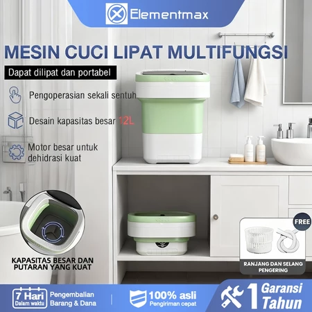 Mesin Cuci Mini Portable 2 Tabung 9L Mesin Cuci Lipat Otomatis 13L Otomatis Mesin Pengering Pakaian