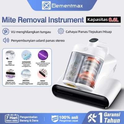 Vacuum Cleaner Visual Mite Removal Instrument CM980 13Kpa Anti-dust Mites Double Dust Cup UV