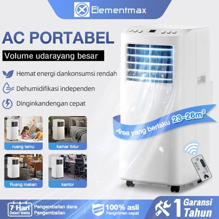 AC Portable Multiple Function AC - 1.5PK Air Cooler Kipas Pendingin Ruangan Portable Air cooler dengan - Pendinginan Elementmax Shop