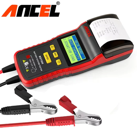 ANCEL BST500 12V And 24V 2in1 Car Battery Tester Digital Car Battery Analyzer Battery Health Analyzer OBD OBD2 Official Store