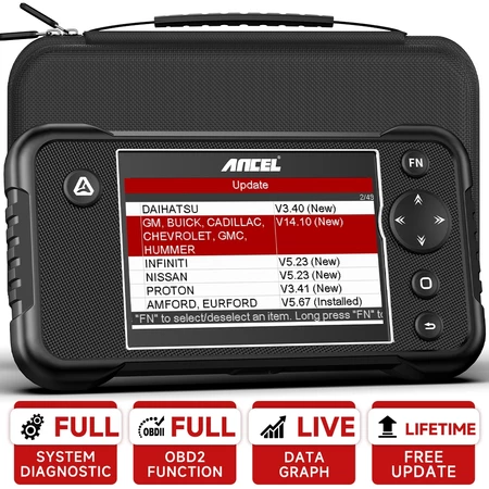 ANCEL FX3300 Elite OBD2 Scanner 2025 Automotive Testing Equipment Diagnostic Instrument Engine Monitoring EVAP Automotive OBD OBD2 Store