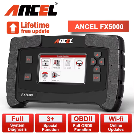 ANCEL FX5000 Professional Obd2 Scanner Car Scanner Car Diagnosis Odb2 Car Diagnostic Tool OBDII Car Diagnostic Scanner ECU ODB ODB2 Store