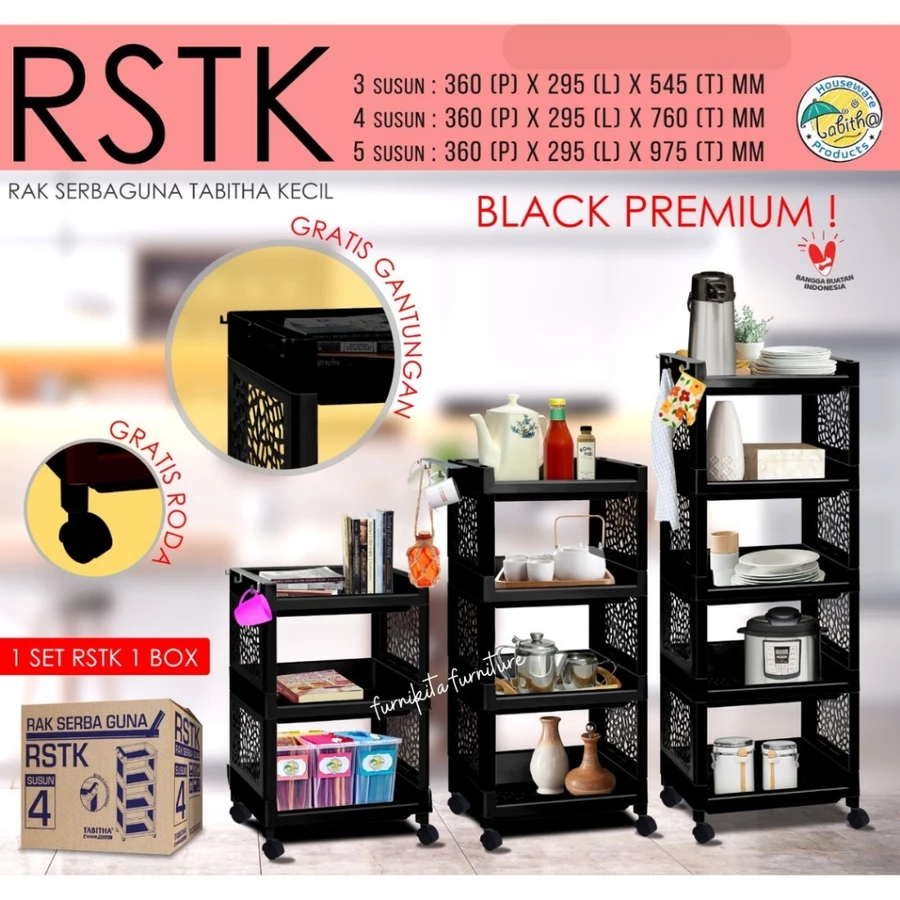 RAK YOYO TABITHA RAK SERBAGUNA DORONG RODA RSTK