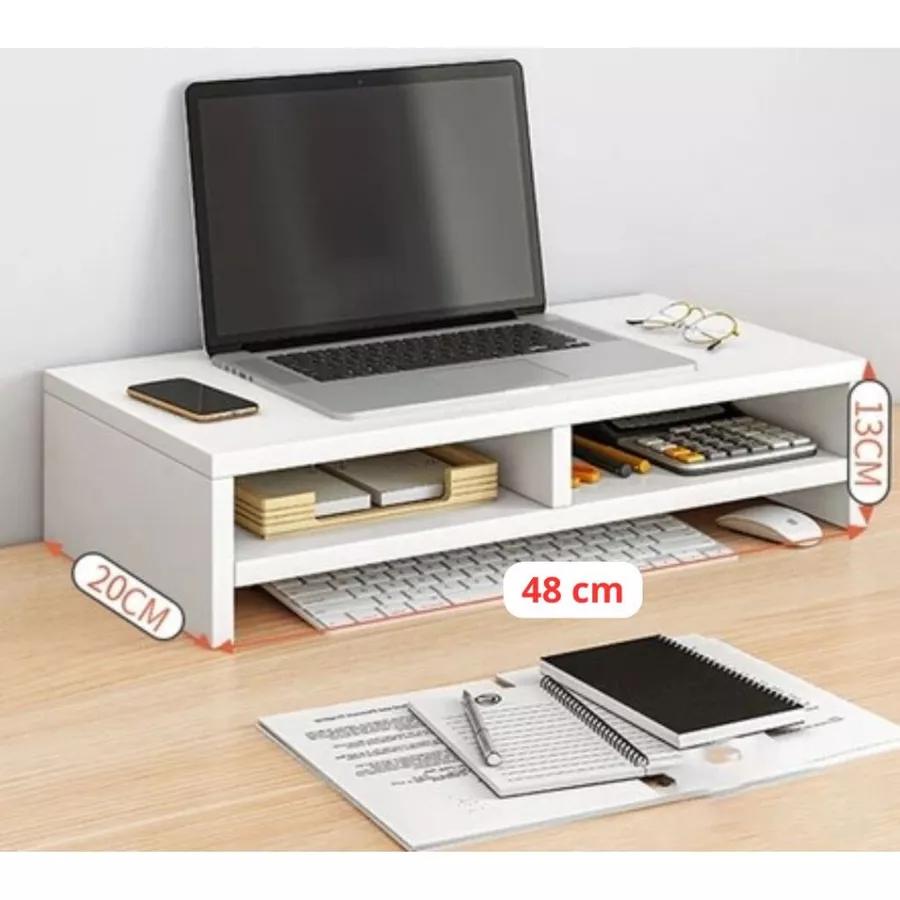 RAK MEJA STAND MONITOR DAN LAPTOP NEW PRODUK SERBAGUNA KSM 03 DAN 04 KINGDOM Furnikita Official Store