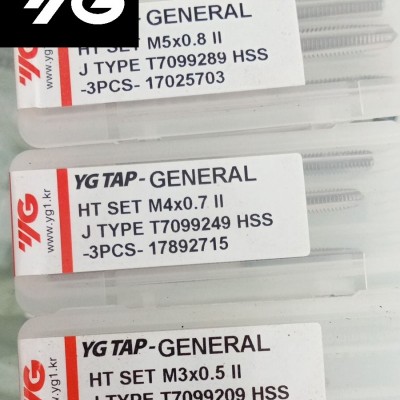 Hand Tap M3 M4 M5 Merk YG-1 korea