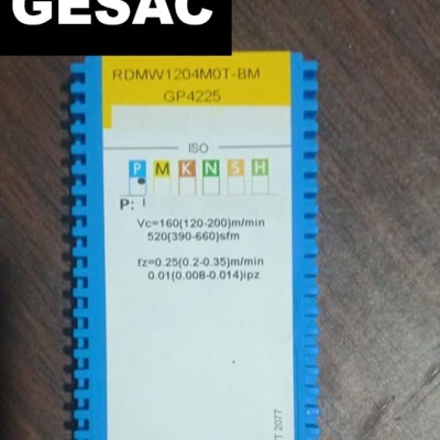 Insert Milling RDMW1204MOT-BM GP4225 Merk Gesac