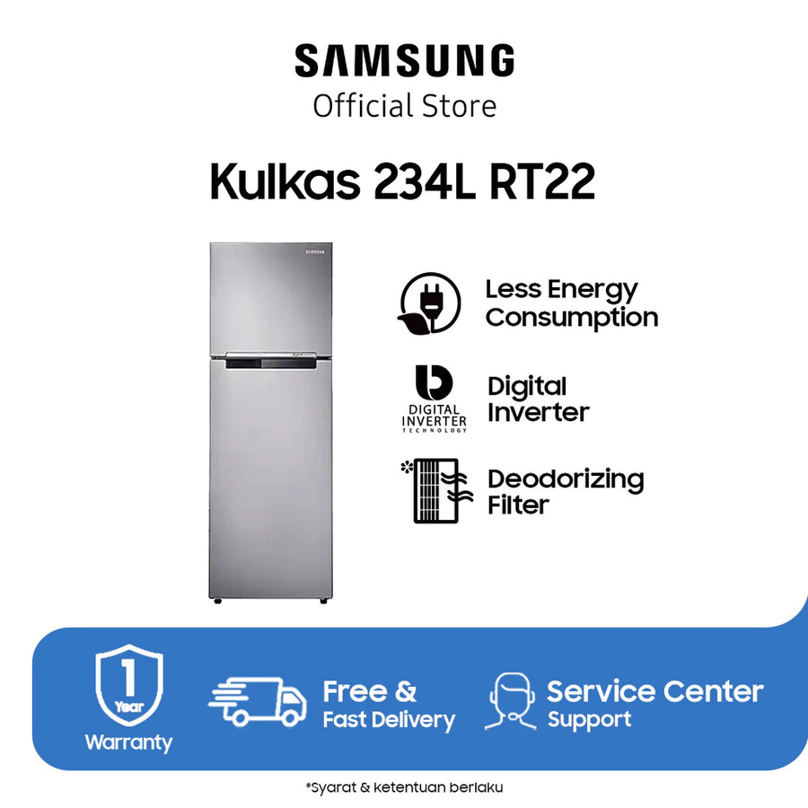 Samsung Kulkas 2 Pintu Smart Hemat E