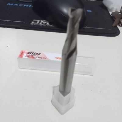 Endmill HSS Cobalt Diameter 6mm 2 flute Merk YG-1 Korea