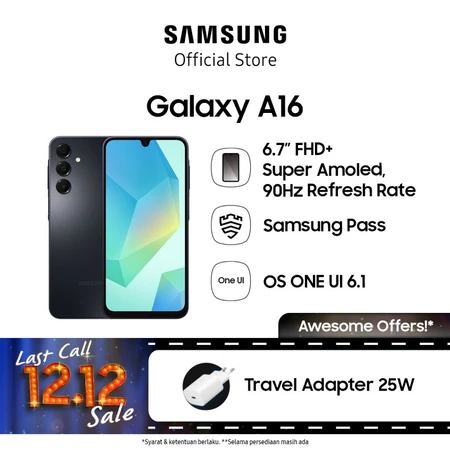 Samsung Galaxy A16 8/128GB - Black Samsung Official Store