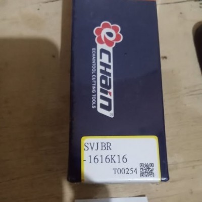 Jual Holder Bubut Luar SVJBR1616K16 ( VBMT1604 ) Merk Echain