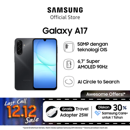 Samsung Galaxy A17 8/128GB - Black Samsung Official Store