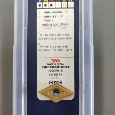 Jual Insert Bubut DNMG150404-UF YG801 Merk YG-1 Korea