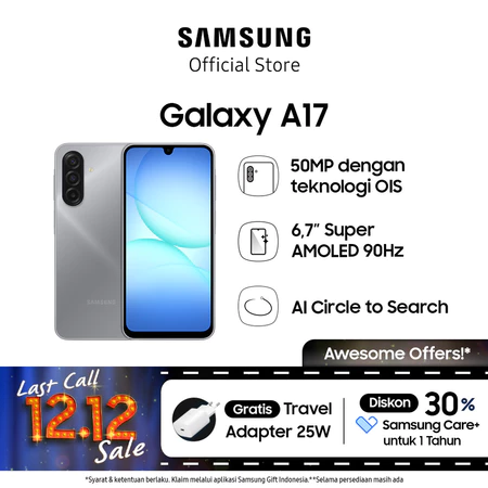 Samsung Galaxy A17 8/256GB - Gray Samsung Official Store