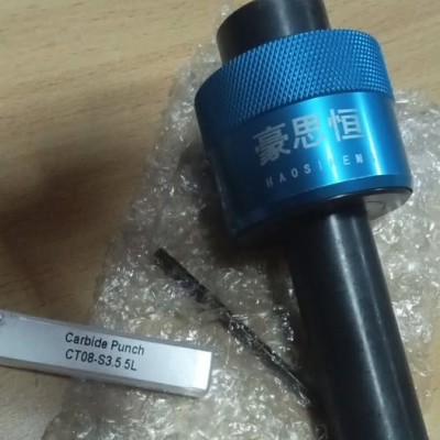 Jual Sepaket Holder Hex Punch include Mata Punch L3.5