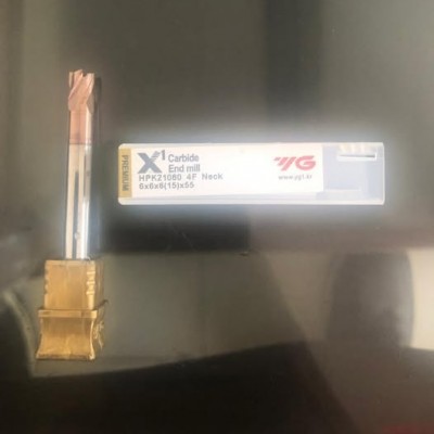 Jual Endmill 6mm Hardened ( X1-EH ) Merk YG-1 Korea