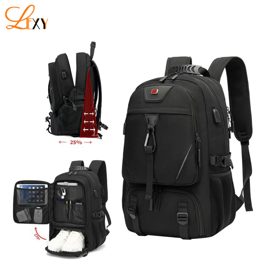 LEXY Tas Ransel Gunung Multifungsi Tas Carrier Avonture Camping Outdoor Backpack 50-80 Liter Lexy Official Store