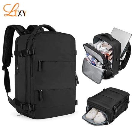 LEXY Tas Ransel Travel Wanita Multi-fungsi Waterproof Tas Ransel Laptop Backpack 16 inch 35 Liters Lexy Shop