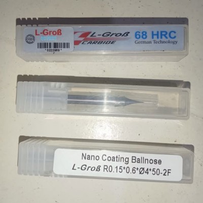 Ballnose For Hardened 0.3mm Merk L-grob