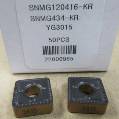 Jual Insert Bubut SNMG120416-KR YG3015 Merk YG-1 Korea
