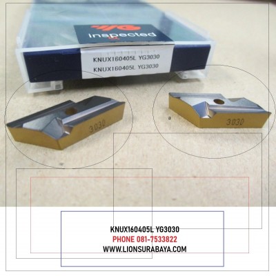 Jual insert bubut KNUX160405L YG3030 Merk YG-1