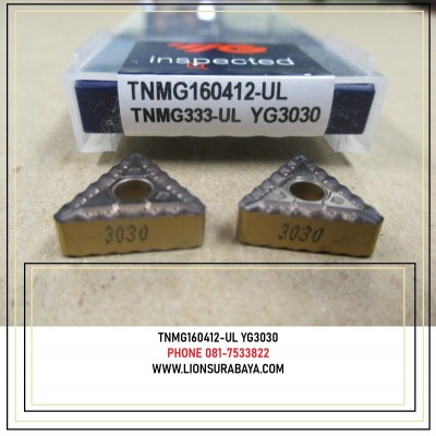 Jual insert bubut TNMG160412-UL YG3030 Merk YG-1