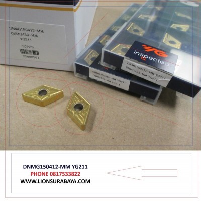 Jual insert bubut DNMG150412-MM YG211 Merk YG-1