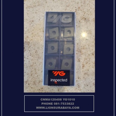 Jual insert bubut CNMA120408 YG1010 Merk YG-1