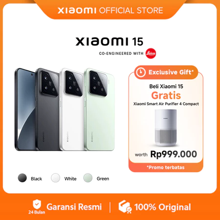 Xiaomi 15 (12/256GB) (12/512GB) | Leica Summilux Optical Lens | Premium compact design | Snapdragon 8 Elite Mobile Platform Xiaomi Official Store