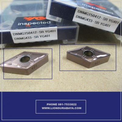 Jual insert bubut DNMG150412-SR YG401 Merk YG-1