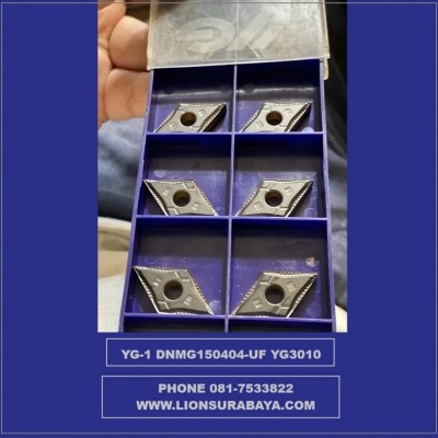 Jual insert bubut DNMG150404-UF YG3010 Merk YG-1