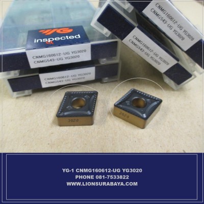 Jual insert bubut CNMG160612-UG YG3020 Merk YG-1