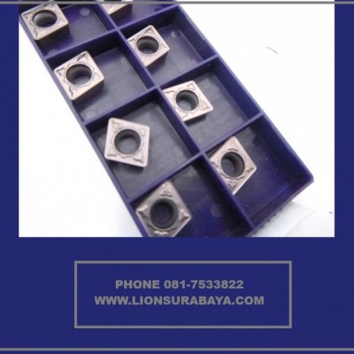 Jual insert bubut CCMT09T308-MM YG401 Merk YG-1