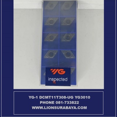 Jual insert bubut DCMT11T308-UG YG3010 Merk YG-1
