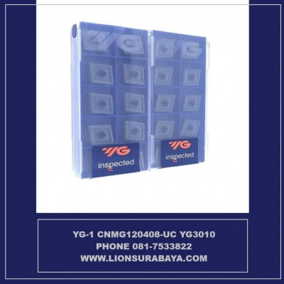 Jual insert bubut CNMG120408-UC YG3010 Merk YG-1
